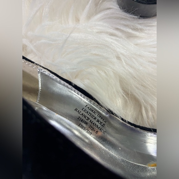 Colin Stuart Vintage 90s Soft Velvet Platform Pumps Stiletto Heels 6 mob wife - Picture 5 of 9